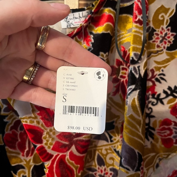 NWT Free People Bali Wildest Dreams Cami Size: Small - Picture 9 of 9